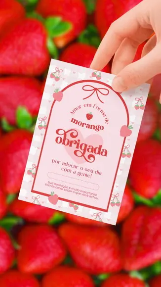 Arquivo de Corte Mimos Morango do Amor (compre 1 Lev+10