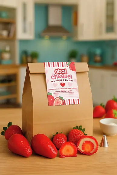 Arquivo de Corte Mimos Morango do Amor (compre 1 Lev+10
