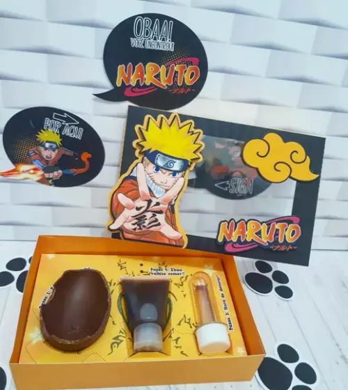 Arquivo de Corte Páscoa Naruto 01 (compre 1 Leve+5