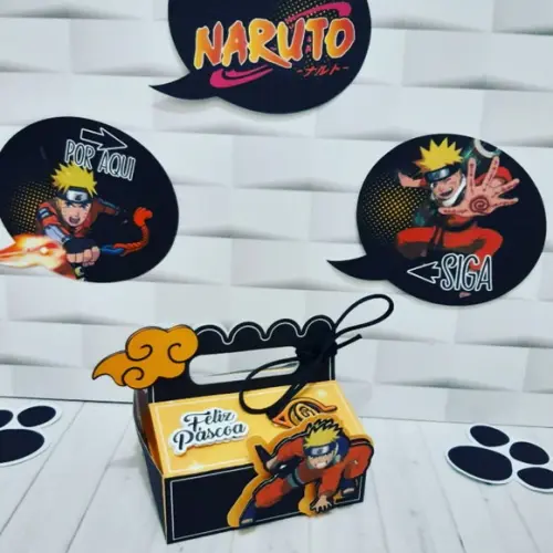 Arquivo de Corte Páscoa Naruto 01 (compre 1 Leve+5