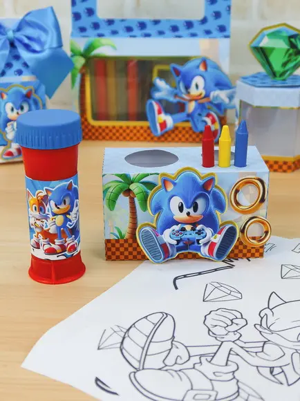 Arquivo de Corte Sonic 44 (compre 1 Lev+5