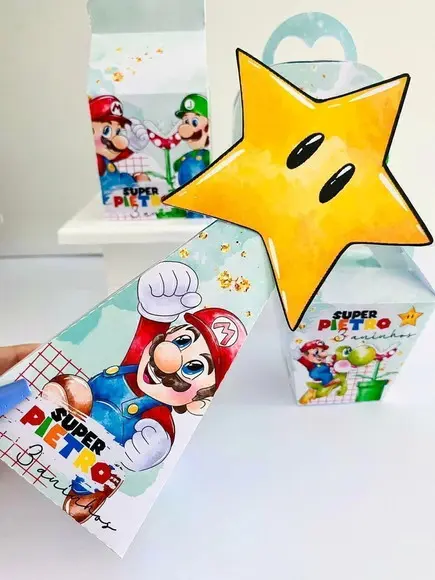 Arquivo de Corte Super Mario 25-47 (compre 1 Lev+10