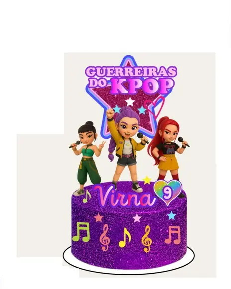 Arquivo de Corte Topo Guerreiras do Kpop (compre 1 Lev+5