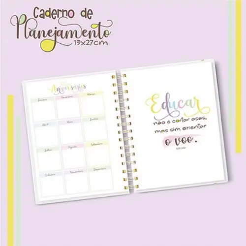Arquivo Encadernação Caderno de Planejamento