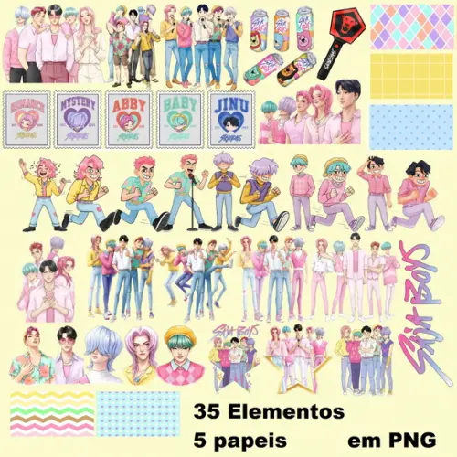 Kit Digital Guerreiras do K-pop Saja
