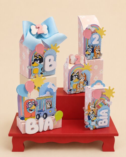 Arquivo de Cote Bluey Dogs Menina 20 - compre 1 e Leve+5