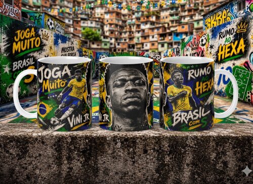 Arquivo para sublimação Arte Caneca Copa 26 - compre 1 e Leve+5