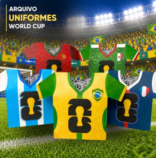 Arquivo de Corte Copa do Mundo 26-36(compre 1 Leve +5
