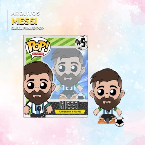 Arquivo de Corte Jogadores Funko Copa do Mundo (compre 1 Leve +5