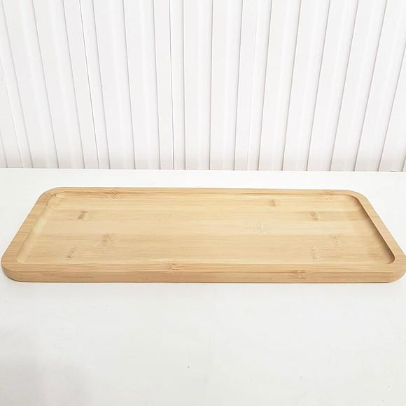 Bandeja 15x36cm Bambu para Kit Higiene Bebê