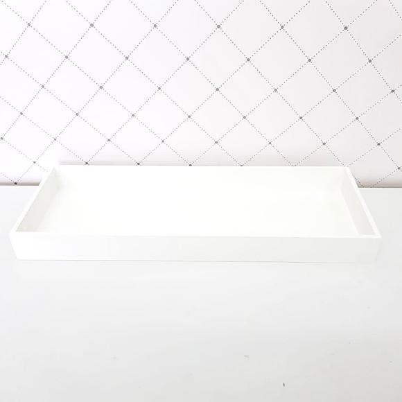 Bandeja 16x45cm Branca para Kit Higiene Bebê