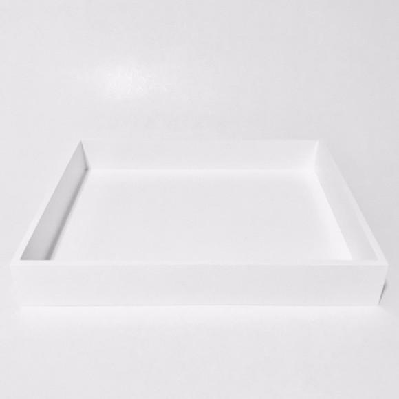 Bandeja 23x29cm Branca para Kit Higiene Bebê