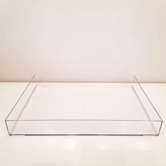 Bandeja 25x35cm Poliestireno Transparente