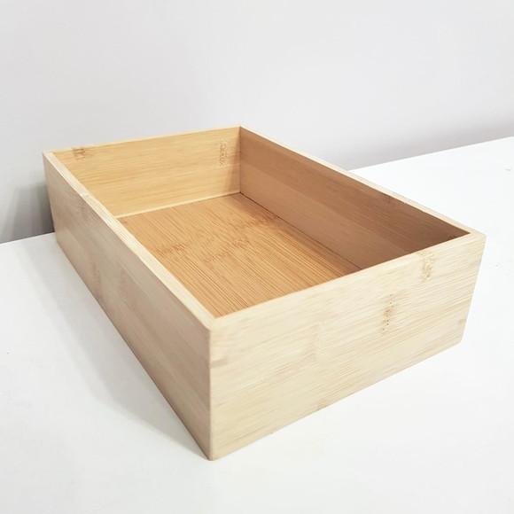 Caixa Organizadora de Bambu 15x23cm