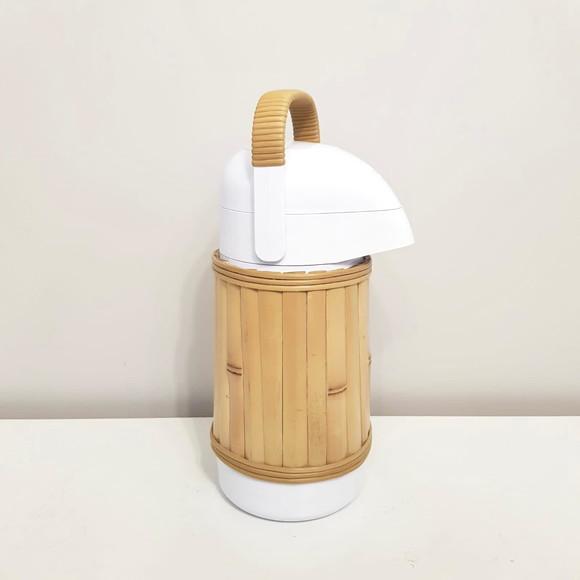 Garrafa Térmica 500ml Termolar com Capa de Bambu