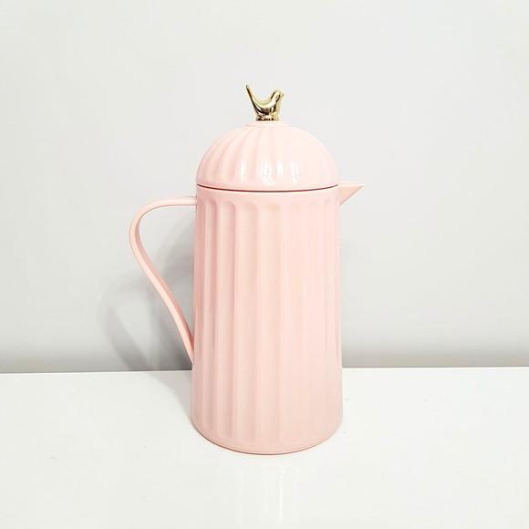 Garrafa Térmica 600ml Bird Rosa para Kit Higiene Bebê