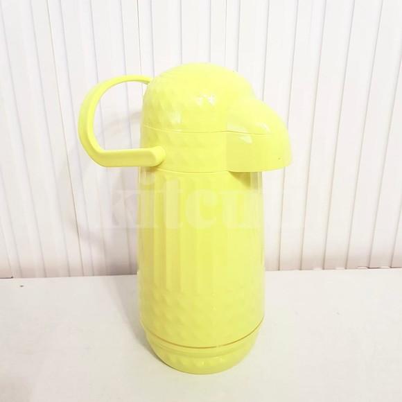 Garrafa Térmica Valentina 1l Amarela para Kit Higiene