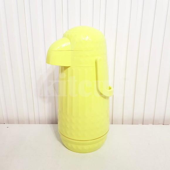 Garrafa Térmica Valentina 1l Amarela para Kit Higiene