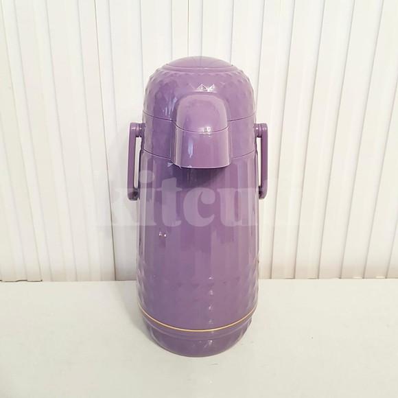 Garrafa Térmica Valentina 1l Lavanda Flor para Kit Higiene