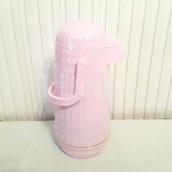 Garrafa Térmica Valentina 1l Rosa Suave para Kit Higiene