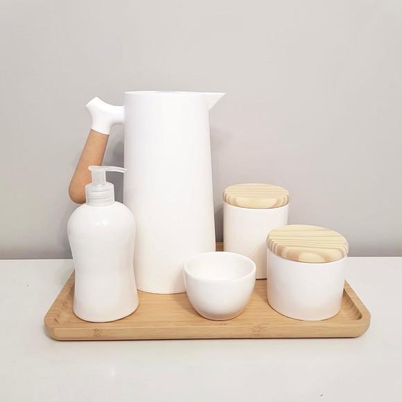 Kit Higiene 23x33cm Branco - Térmica Nórdica