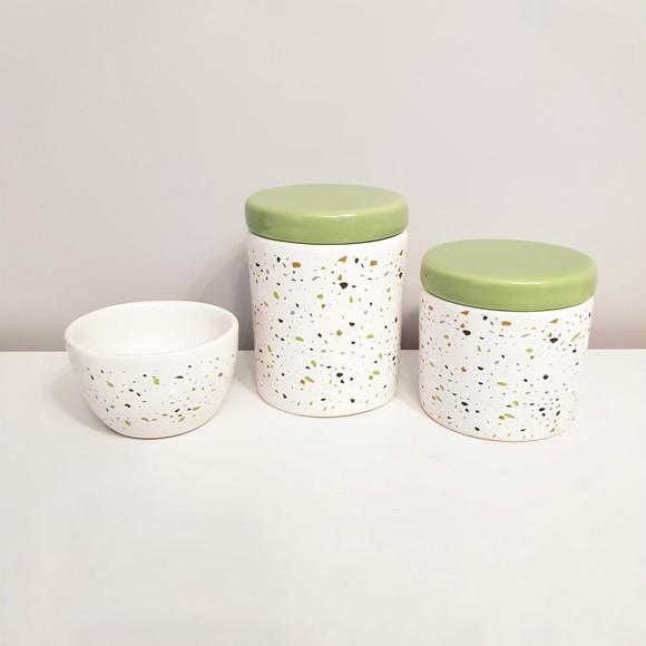 Kit Higiene 3 Pçs Granilite Verde