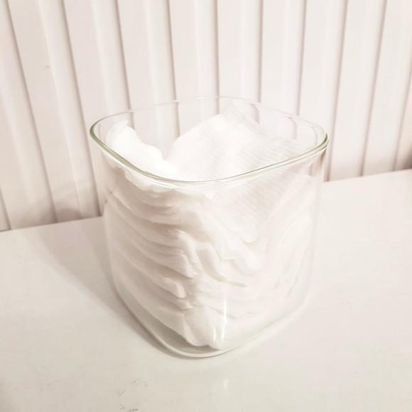 Kit Higiene 3 Peças Vidro Bambu - para Algodão Bellacotton