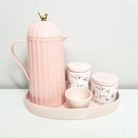 Kit Higiene Floral Cerejeira e Rosa Rosé - Térmica Bird