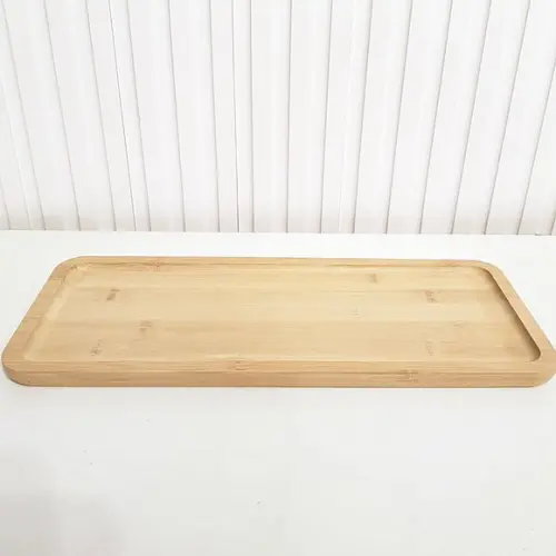 Bandeja 15x36cm Bambu para Kit Higiene Bebê