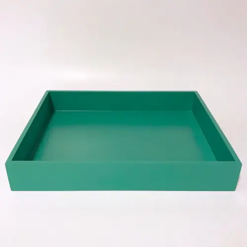 Bandeja 23x29cm Verde para Kit Higiene Bebê