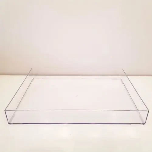Bandeja 25x35cm Poliestireno Transparente