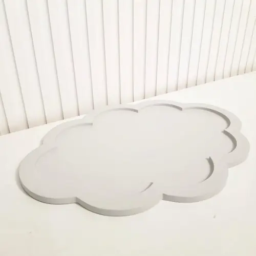 Bandeja 30x40cm Nuvem Cinza para Kit Higiene Bebê