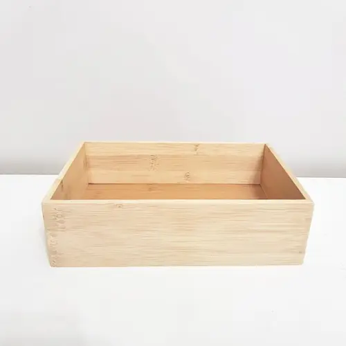 Caixa Organizadora de Bambu 15x23cm