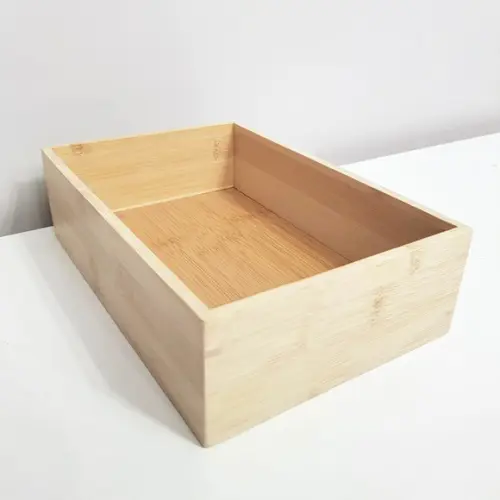 Caixa Organizadora de Bambu 15x23cm