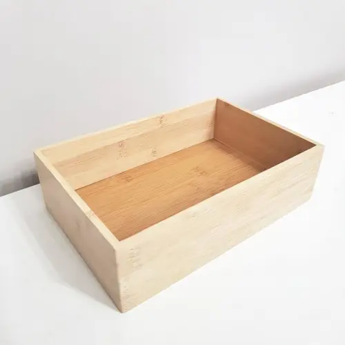 Caixa Organizadora de Bambu 15x23cm