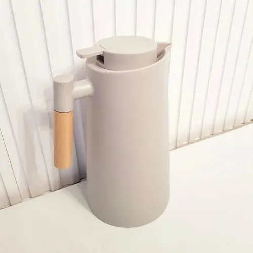 Garrafa Térmica 1l Escandinávia Cinza p/ Kit Higiene