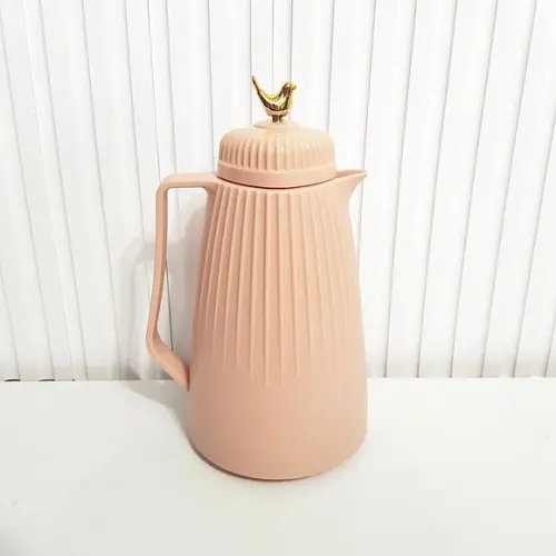 Garrafa Térmica 1l Dove Bege Salmão para Kit Higiene Bebê
