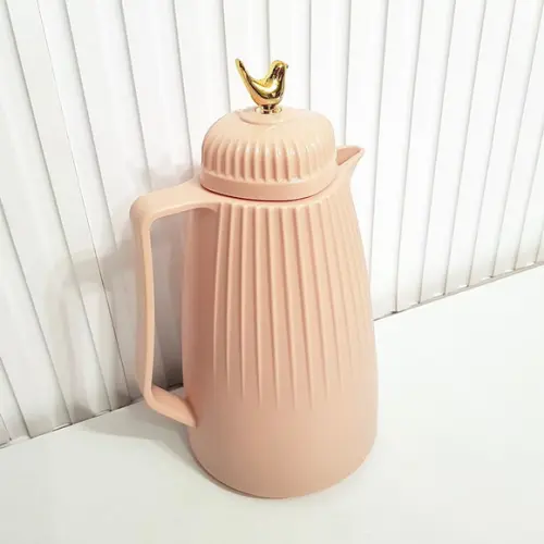 Garrafa Térmica 1l Dove Bege Salmão para Kit Higiene Bebê