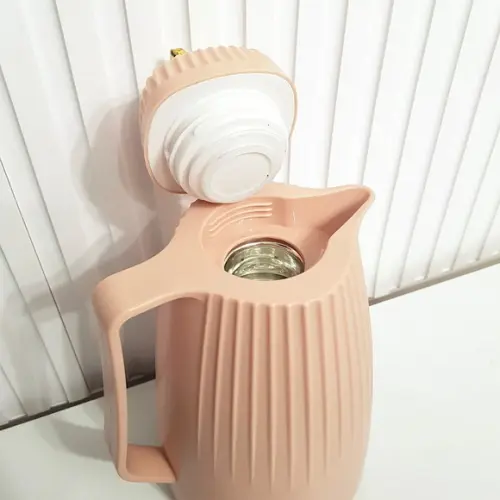 Garrafa Térmica 1l Dove Bege Salmão para Kit Higiene Bebê