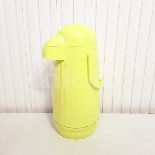 Garrafa Térmica Valentina 1l Amarela para Kit Higiene