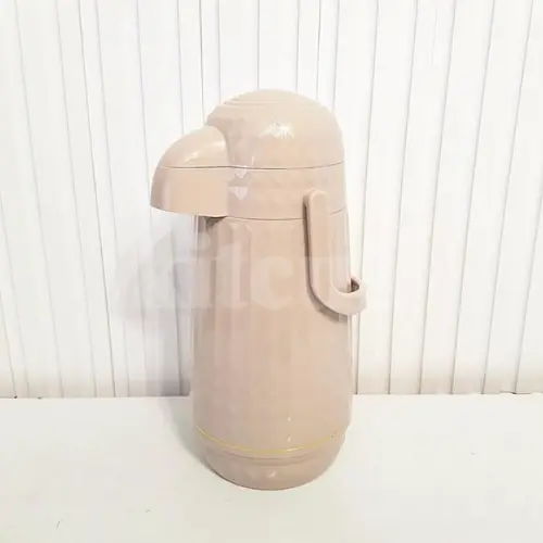 Garrafa Térmica Valentina 1l Bege Areia para Kit Higiene