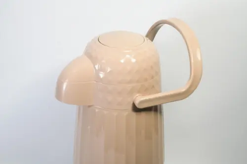 Garrafa Térmica Valentina 1l Bege Areia para Kit Higiene