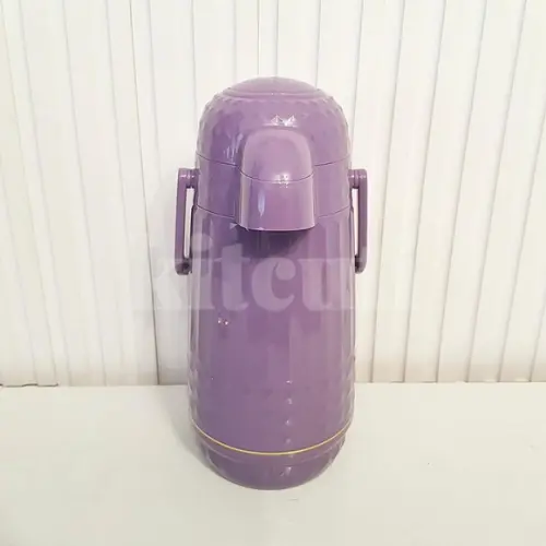 Garrafa Térmica Valentina 1l Lavanda Flor para Kit Higiene