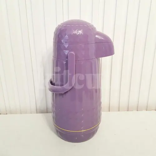Garrafa Térmica Valentina 1l Lavanda Flor para Kit Higiene