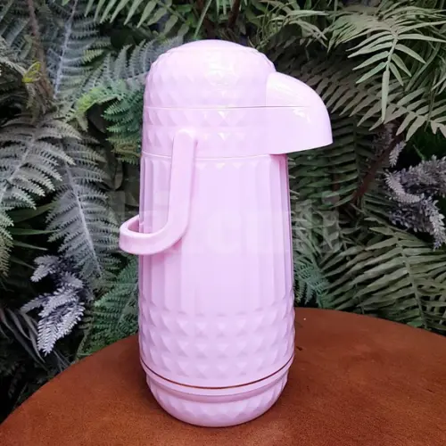 Garrafa Térmica Valentina 1l Rosa Suave para Kit Higiene