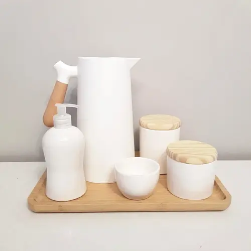 Kit Higiene 23x33cm Branco - Térmica Nórdica