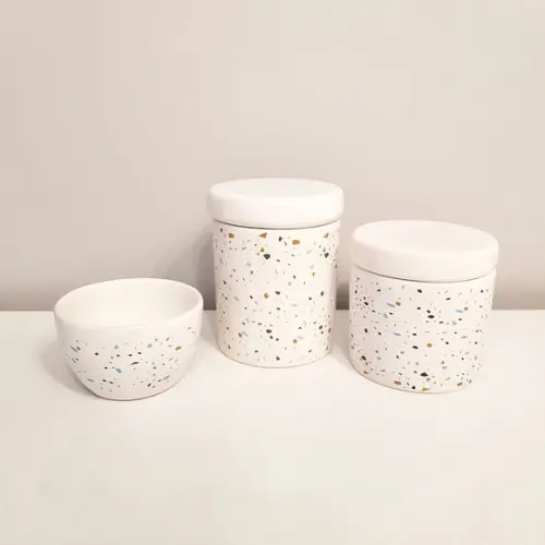 Kit Higiene 3 Pçs Granilite Azul Bebê