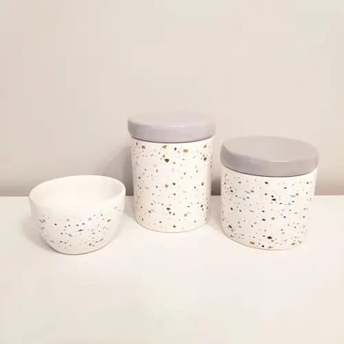 Kit Higiene 3 Pçs Granilite Azul Bebê