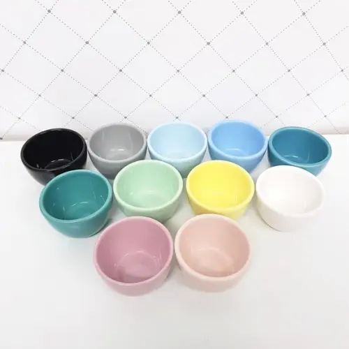 Molhadeira/cumbuca Cerâmica Avulsa Várias Cores