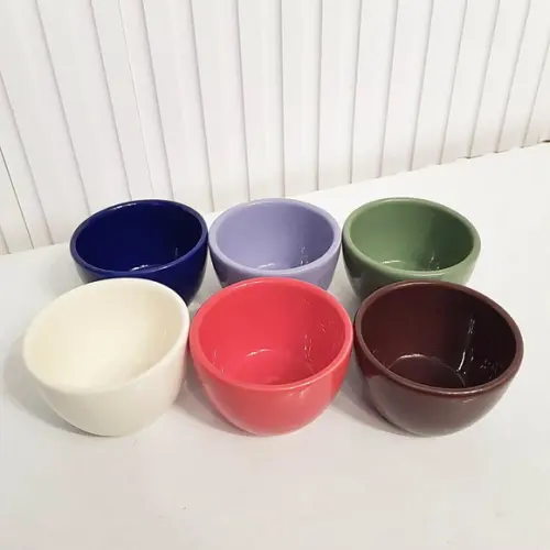 Molhadeira/cumbuca Cerâmica Avulsa Várias Cores